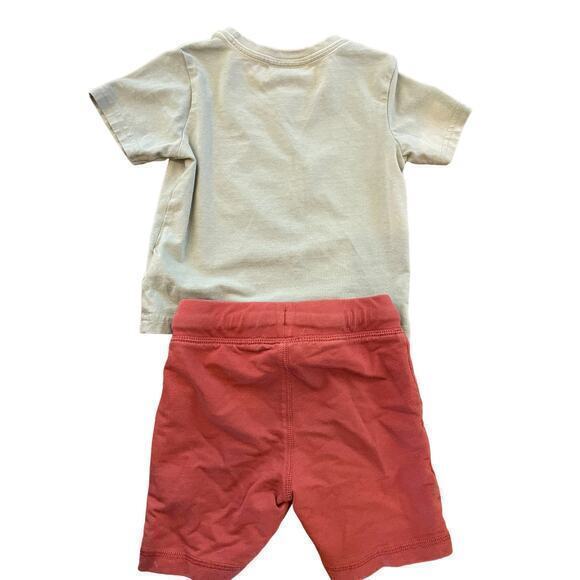 Tommy Bahama Toddler Boy, Set of 2 Short Sleeve Graphic Tee & Short Outfits - Picture 5 of 10